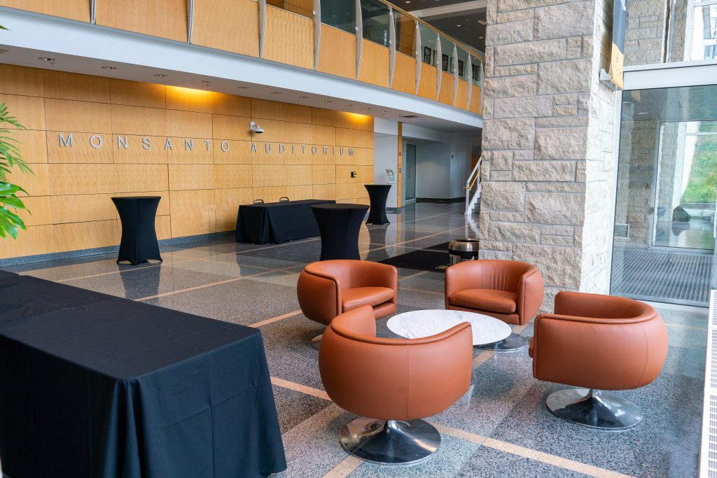 Bond Life Sciences marketing photos. Monsanto Lobby