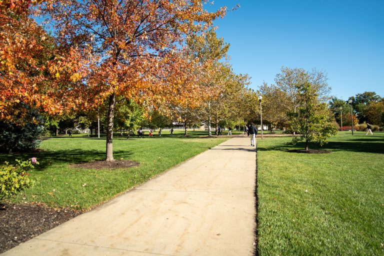 Kuhlman Court walkway