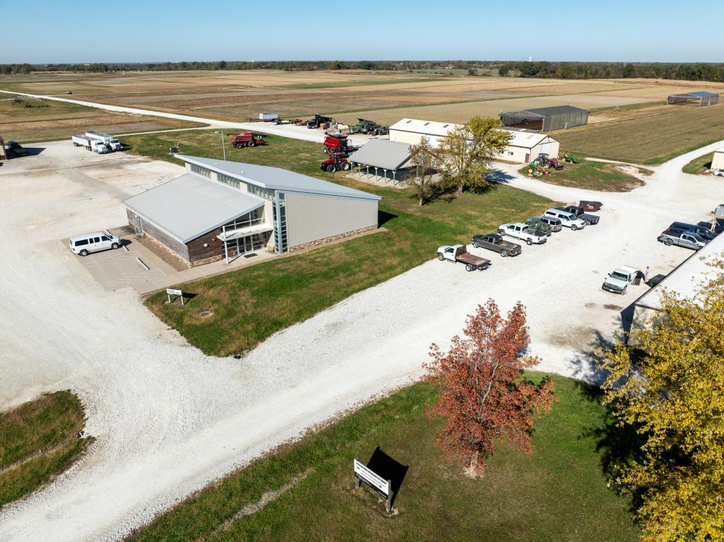 Poehlmann Educational Center area from the sky