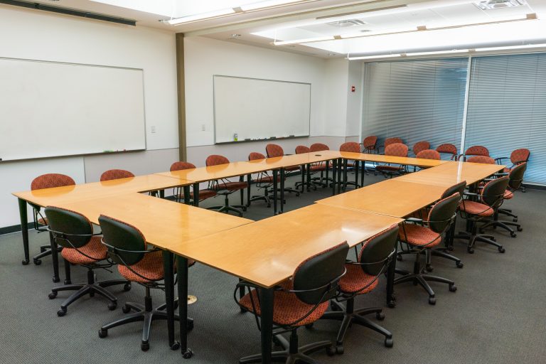 Meeting room in Bond Life Sciences Center