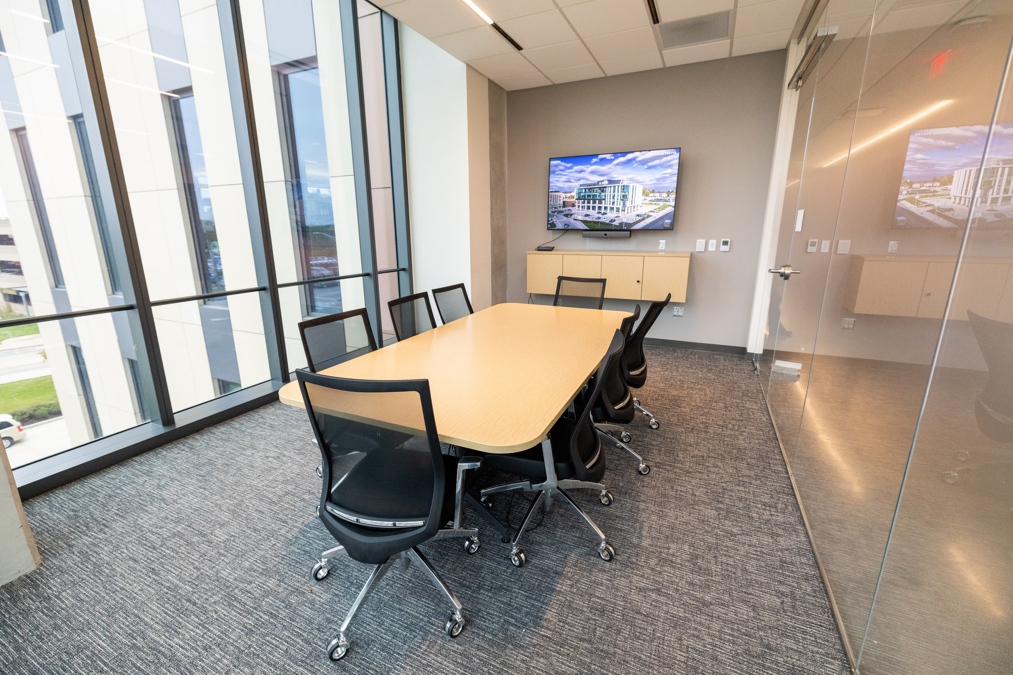 Meeting room space in NextGen Precision Health Building