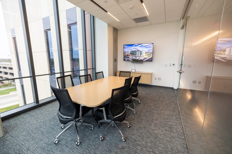 Meeting room space in NextGen Precision Health Building