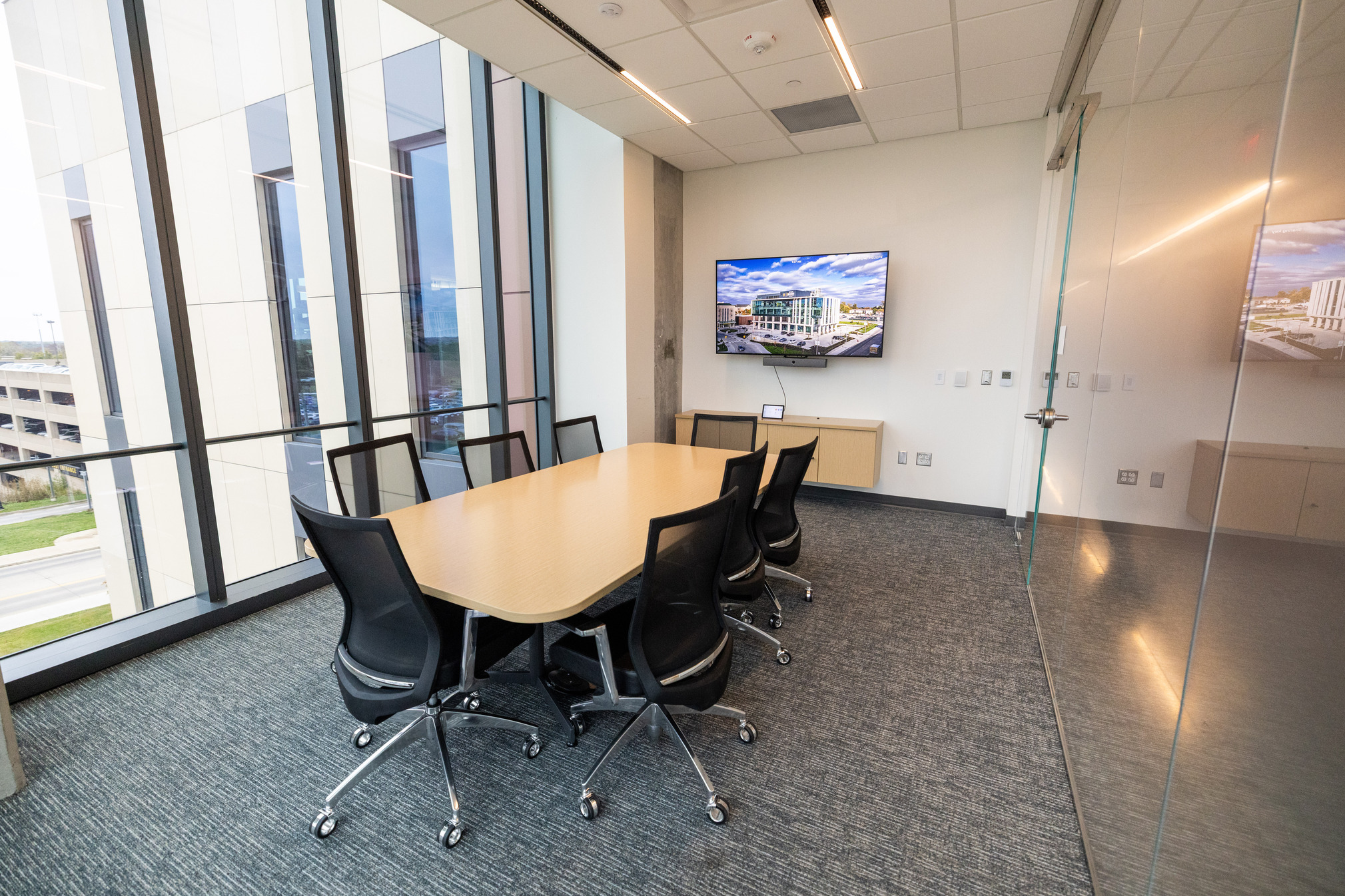 Meeting room space in NextGen Precision Health Building