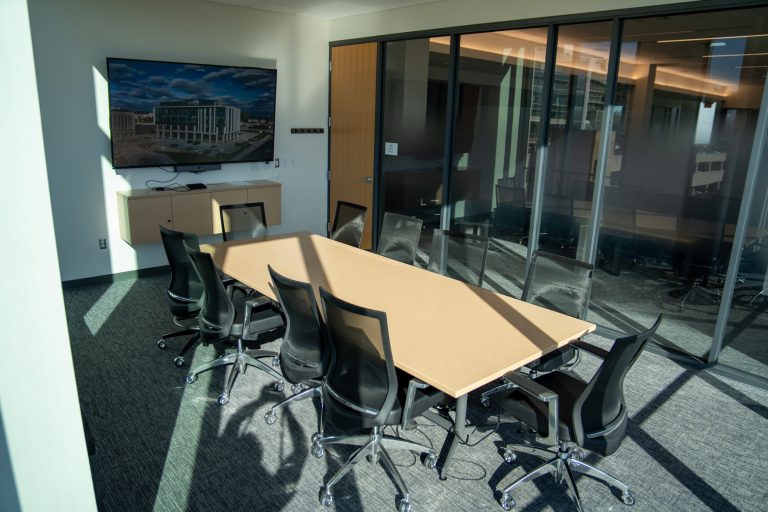 Meeting room space in NextGen Precision Health Building