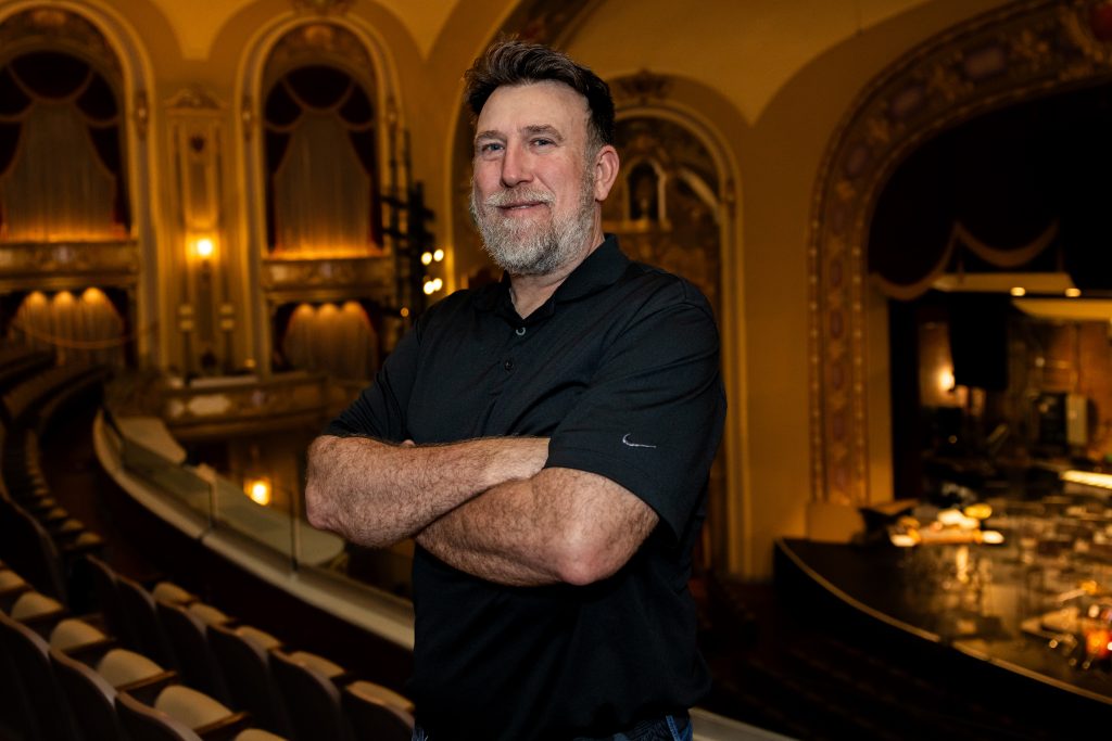 Jake Powers in the Missouri Theatre